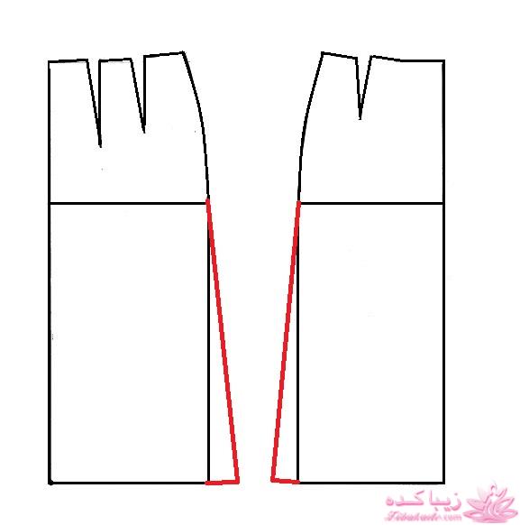 آموزش دوخت لباس مجلسی